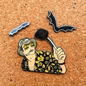 Fear and Loathing Pin Set